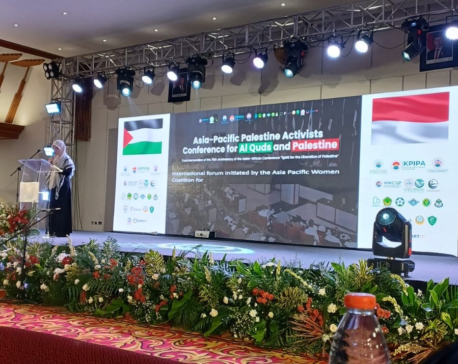 Opening of the Regional Conference of the Women’s Coalition for the Support of Al-Quds and Palestine – Asia-Pacific Region